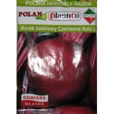Буряк столовий Червона куля 2 (вага 50 гр., виробник Польща , насіння оброблене )